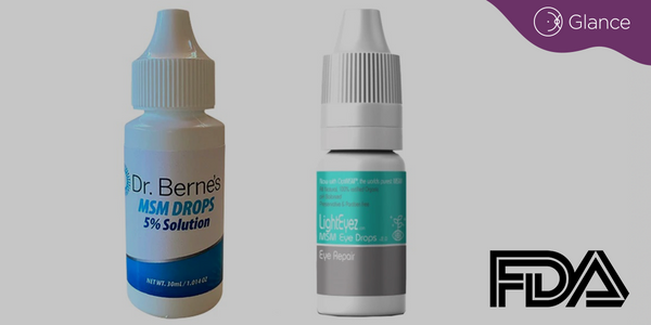 FDA issues warning against use of two MSM eye drops 