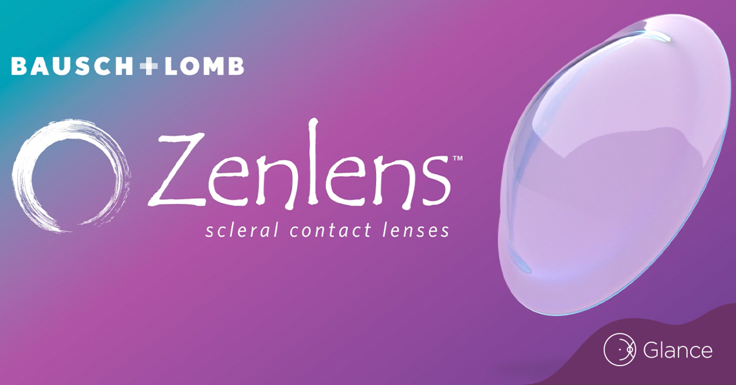 Bausch + Lomb's Zenlens ECHO scleral lens launches in the US