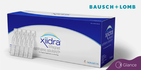 Bausch + Lomb officially acquires Xiidra from Novartis