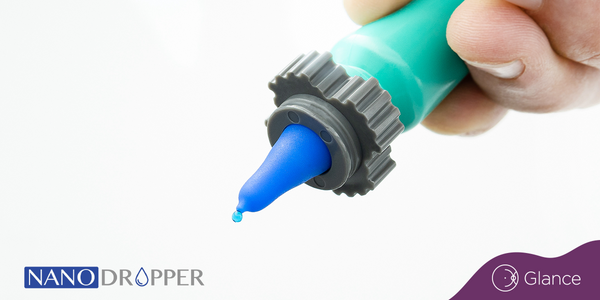 How effective is Nanodropper in reducing topical medication waste?